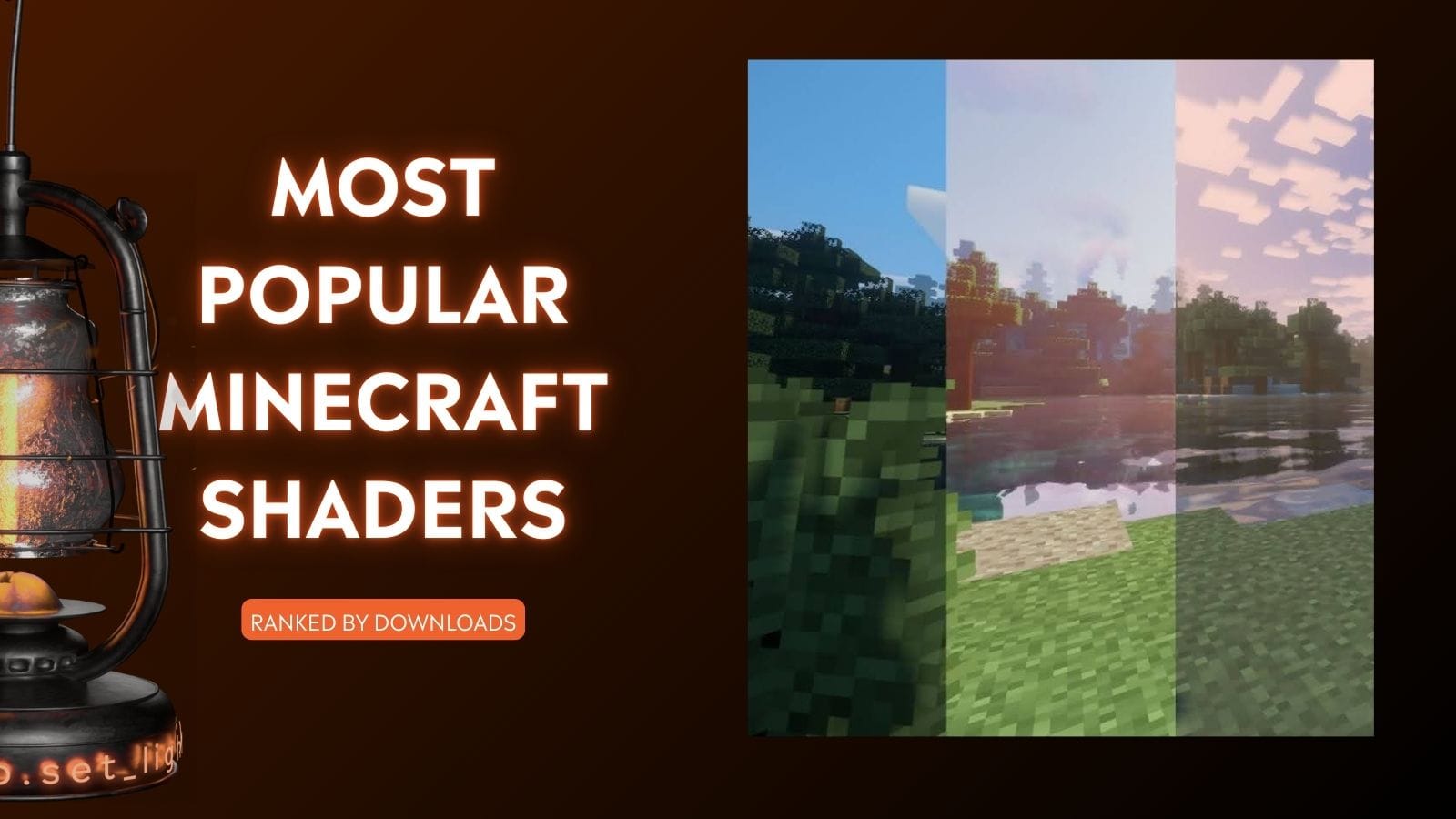 The 25 Most Popular Minecraft Shaders on CurseForge