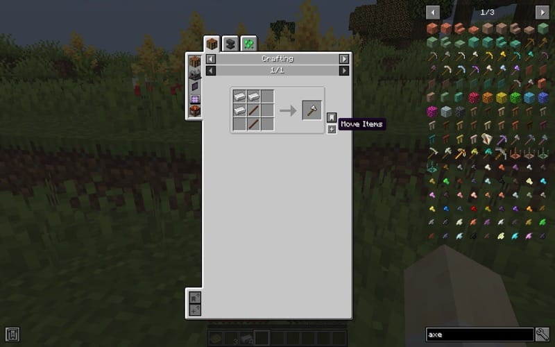 Just Enough Items (JEI)