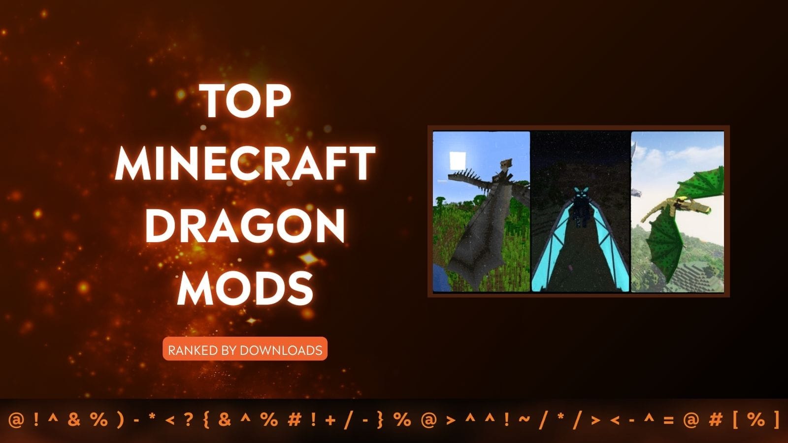 10 Best Minecraft Dragon Mods (by Community Downloads)