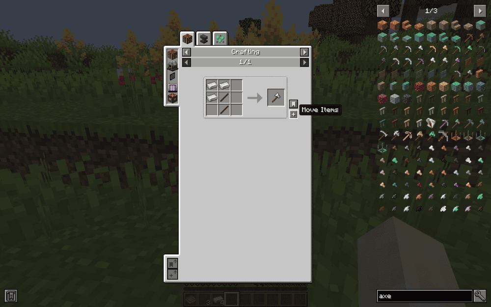 Just Enough Items (JEI)