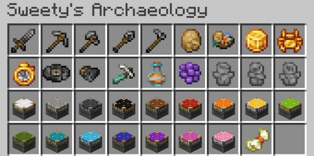 Sweety's Archaeology Mod
