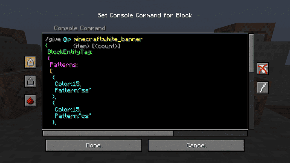 Better Command Block UI Mod