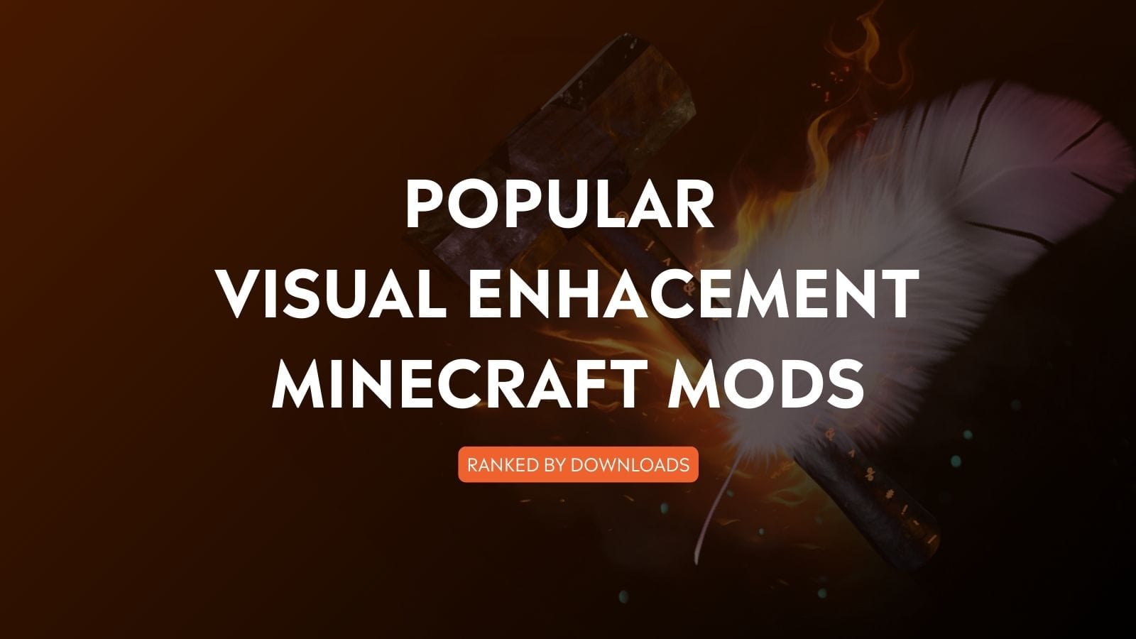 Top 20 Minecraft Visual Enhancement Mods by Community Downloads