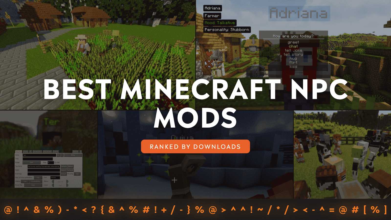 10 Best Minecraft NPC Mods by Community Downloads